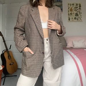 Oversized vintage blazer